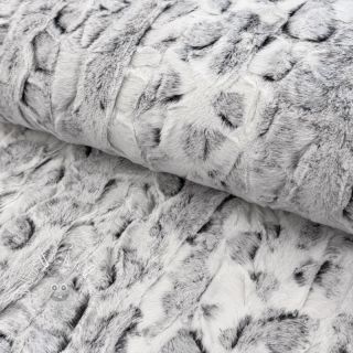 Umelá kožušina Animal skin black