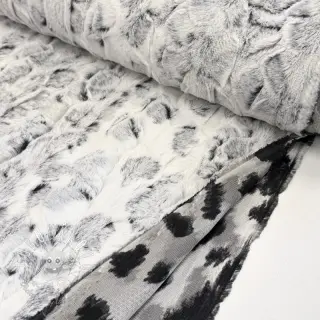 Umelá kožušina Animal skin black