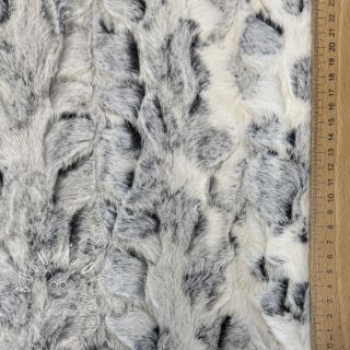 Umelá kožušina Animal skin black