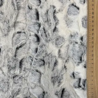 Umelá kožušina Animal skin black