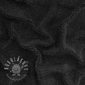Kabátovina TEDDY black
