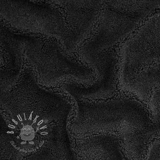 Kabátovina TEDDY black