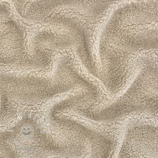 Kabátovina TEDDY light sand