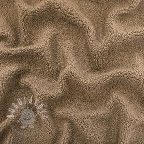 Kabátovina TEDDY soft taupe