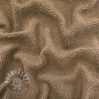 Kabátovina TEDDY soft taupe