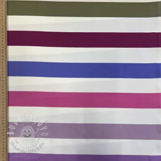 Dekoračná látka Stripes multicolour design A