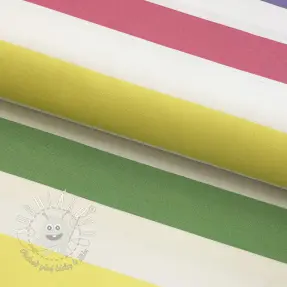 Dekoračná látka Stripes multicolour design C