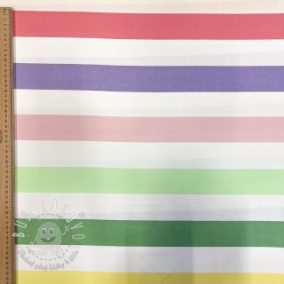 Dekoračná látka Stripes multicolour design C