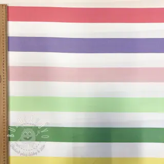 Dekoračná látka Stripes multicolour design C