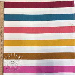 Dekoračná látka Stripes multicolour design B