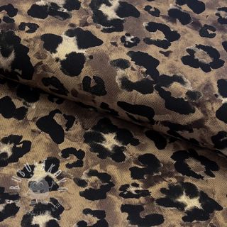 Dekoračná látka Animal skin light brown digital print