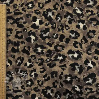 Dekoračná látka Animal skin light brown digital print