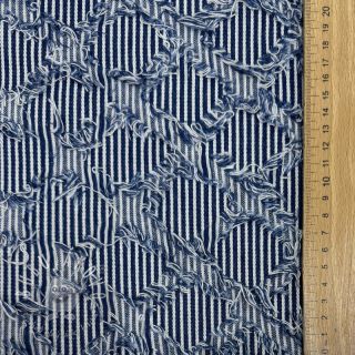 JEANS DENIM Ruffle stripes design B