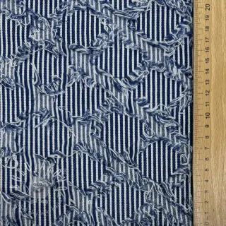 JEANS DENIM Ruffle stripes design B