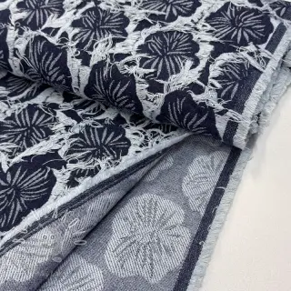 JEANS DENIM Ruffia Flowers design B