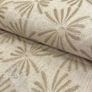Viskóza s ľanom Desert flowers design A