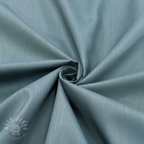 Bavlnená látka s viskózou petrol