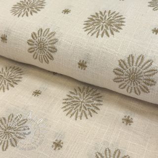 Bavlnená látka EMBROIDERY Sofia design A