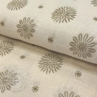 Bavlnená látka EMBROIDERY Sofia design A