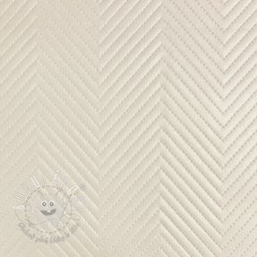 Umelá koža Capiton blanc