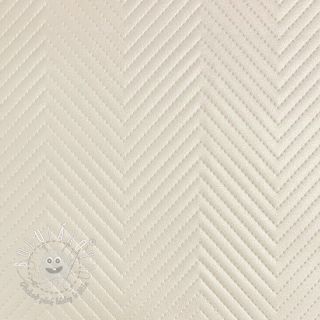 Umelá koža Capiton blanc