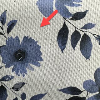 Dekoračná látka Linenlook Night flowers digital print II.trieda