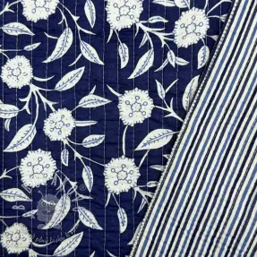 Bavlnená látka QUILT Gange indigo