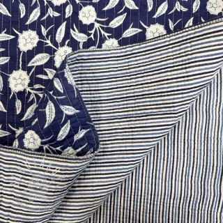 Bavlnená látka QUILT Gange indigo