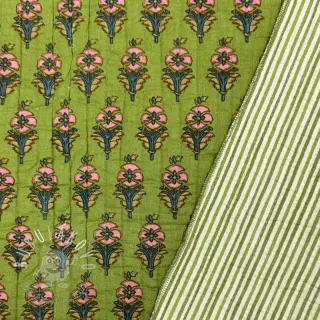Bavlnená látka QUILT Gange vert
