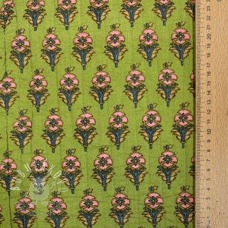 Bavlnená látka QUILT Gange vert