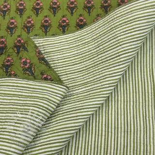 Bavlnená látka QUILT Gange vert