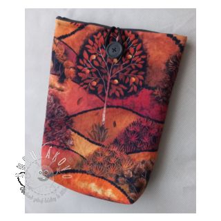 Dekoračná látka Forest hill autumn digital print