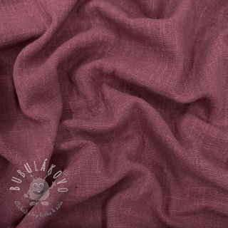 Bavlnená látka SLUB WASHED mauve