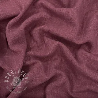 Bavlnená látka SLUB WASHED mauve