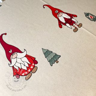 Dekoračná látka Linenlook Tomto Legend PANEL