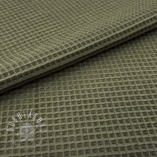 Bavlna s vaflovou väzbou pickle