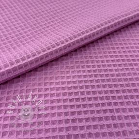 Bavlna s vaflovou väzbou pink