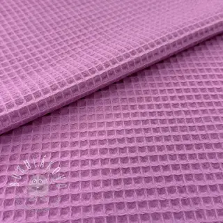 Bavlna s vaflovou väzbou pink