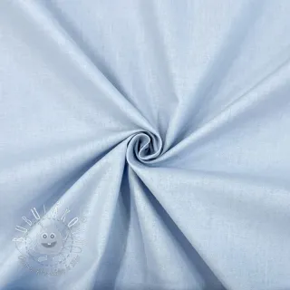 Bavlnený popelín baby light blue