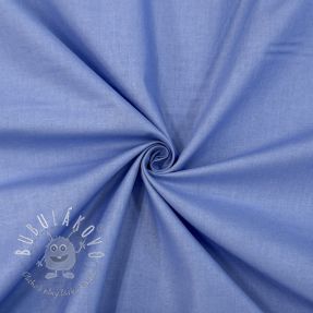 Bavlnený popelín dark sky blue