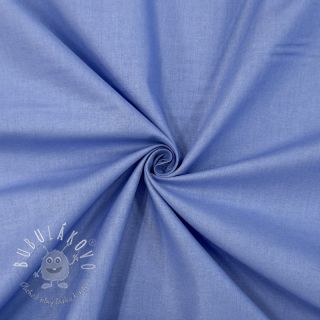 Bavlnený popelín dark sky blue