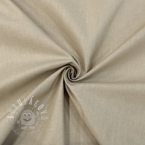 Bavlnený popelín light brown