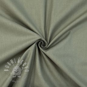 Bavlnený popelín olive