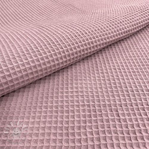 Bavlna s vaflovou väzbou lilac