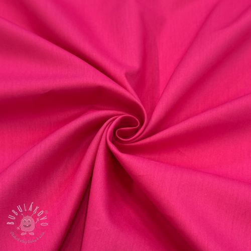 Bavlnená látka s viskózou fuchsia