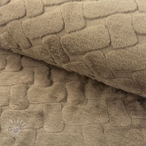 Umelá kožušina Abstract sand