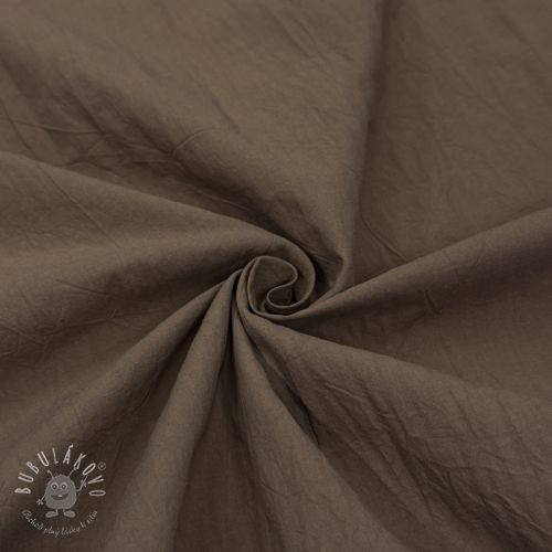 Bavlnená látka WASHED taupe