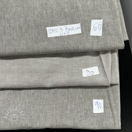 Balík látok ľan s bavlnou 027