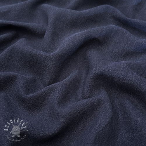 Ľan predpraný STONEWASHED PREMIUM marine