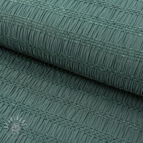 Viskóza CHENILLE JACQUARD sage